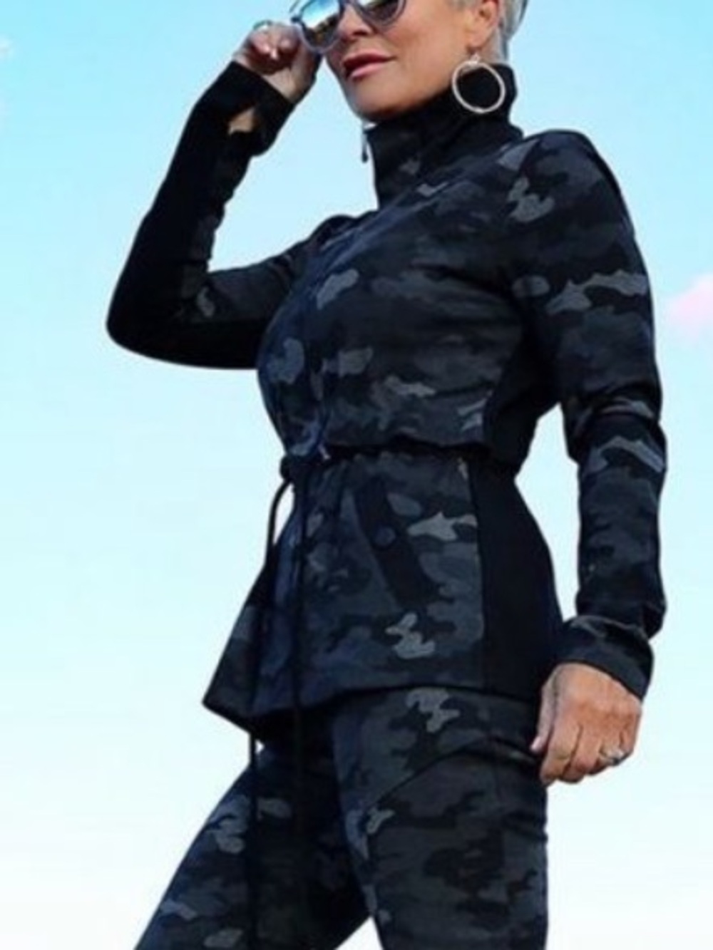 Cabi 3911 ATC Full Zip Camouflage Jacket